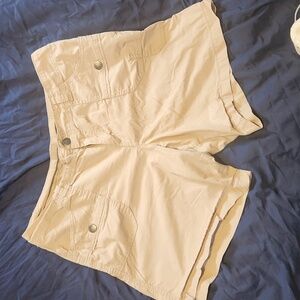 Lane Bryant khaki shorts